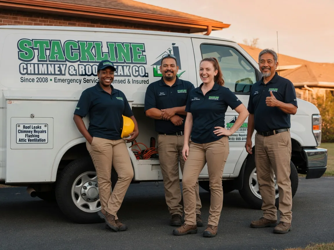 Chimney flashing repair company in Grant, MI